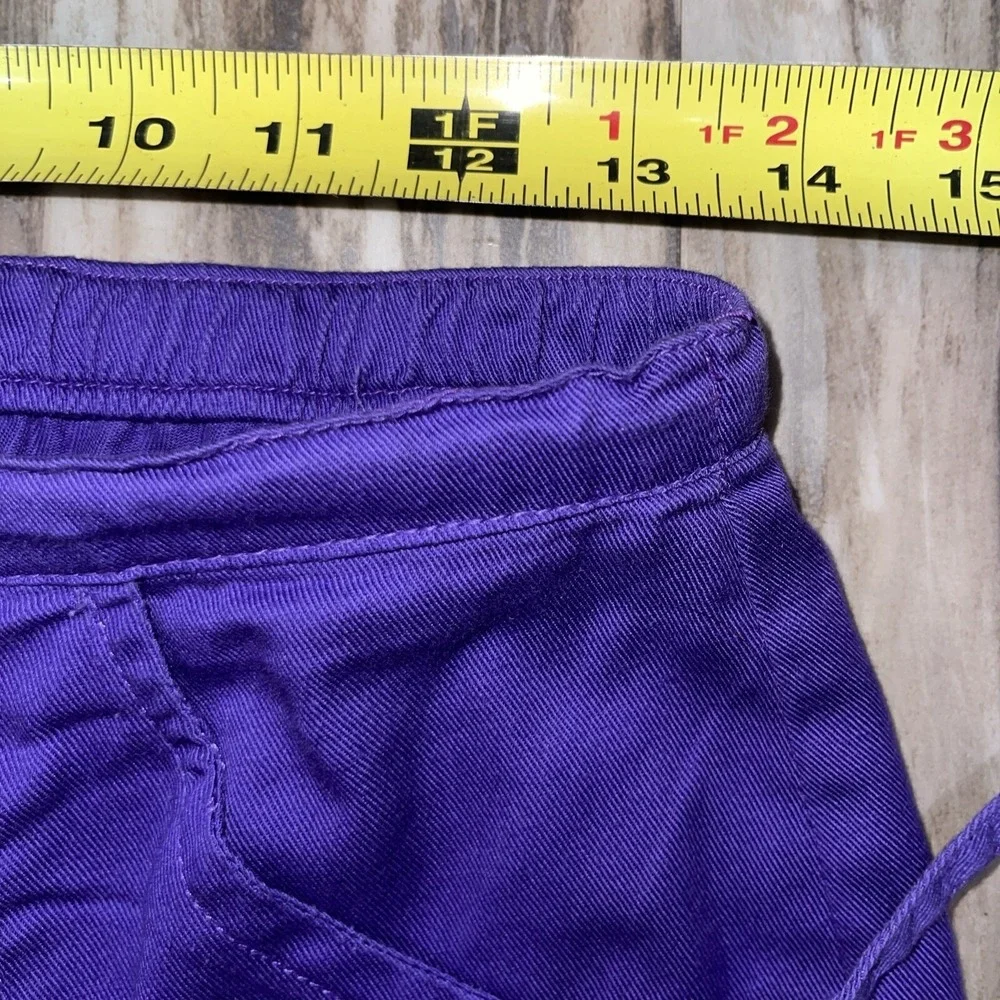 Women's Purple Two-Piece Pantsuit with Stud Accents